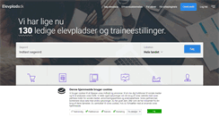 Desktop Screenshot of elevplads.dk